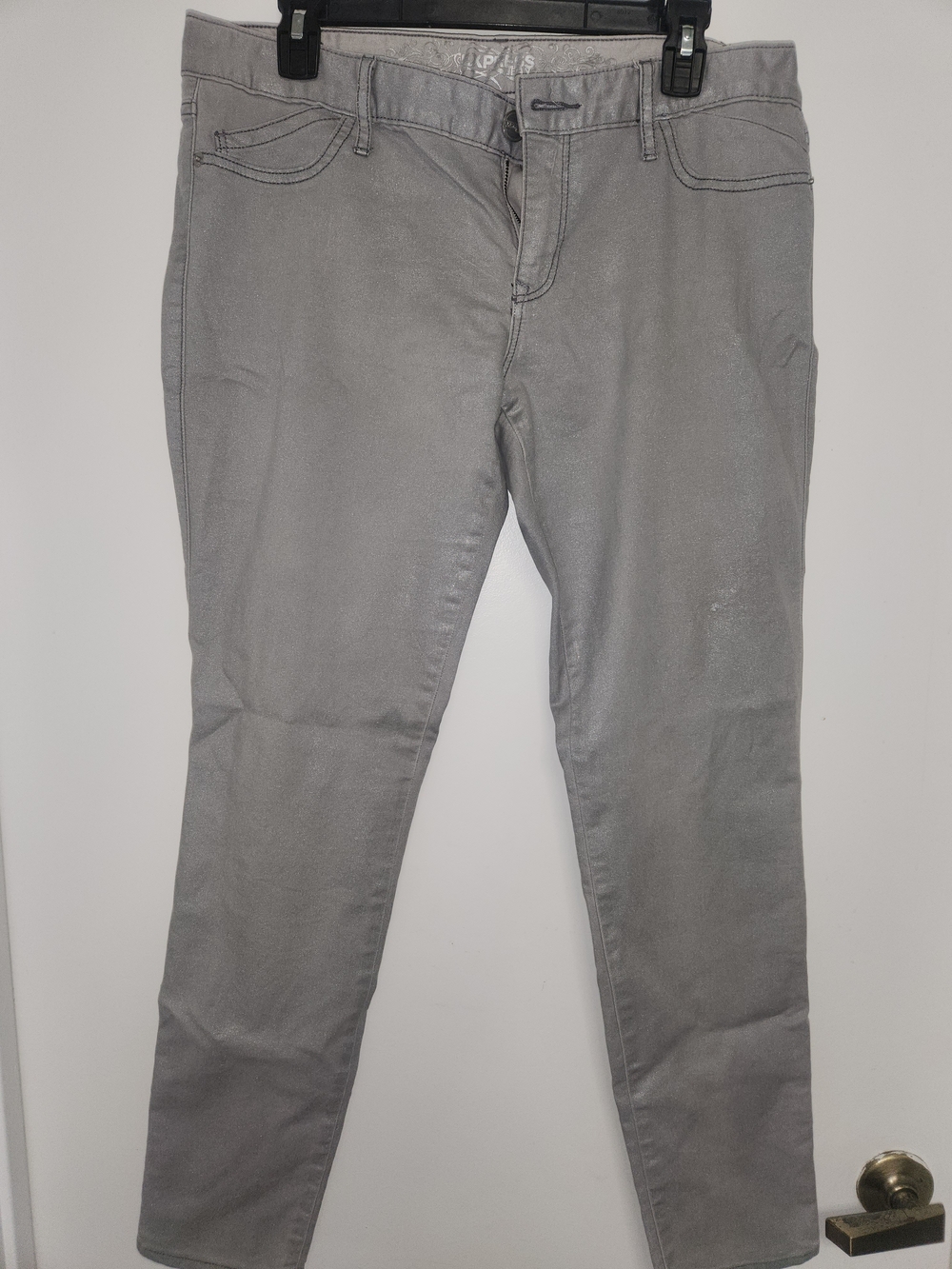 Express Women's Gray Skinny Pants